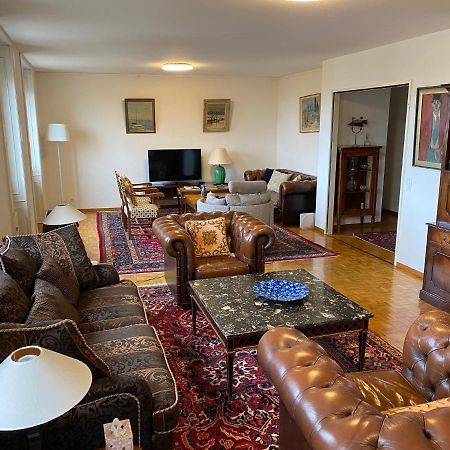 Genève, plein centre,belle vue Lac, splendide et grand appartement Esterno foto